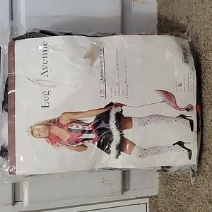 Used Queen of Hearts Halloween costume size XL